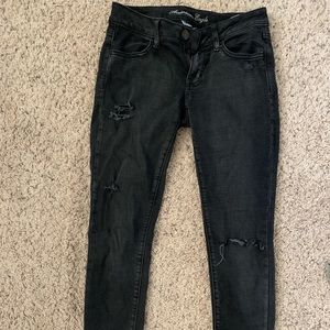 Black american eagle jeans